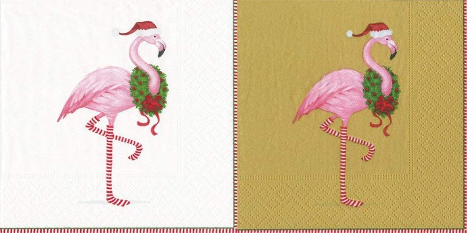 Cute cocktail napkins for Christmas serving