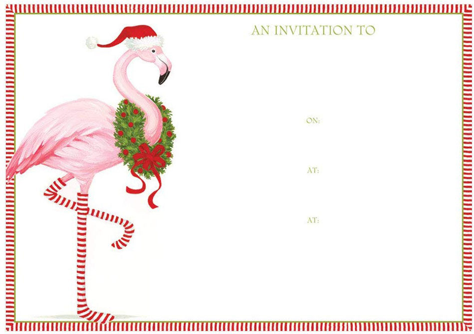 Buy this flamingo invitation card from Amazon.com