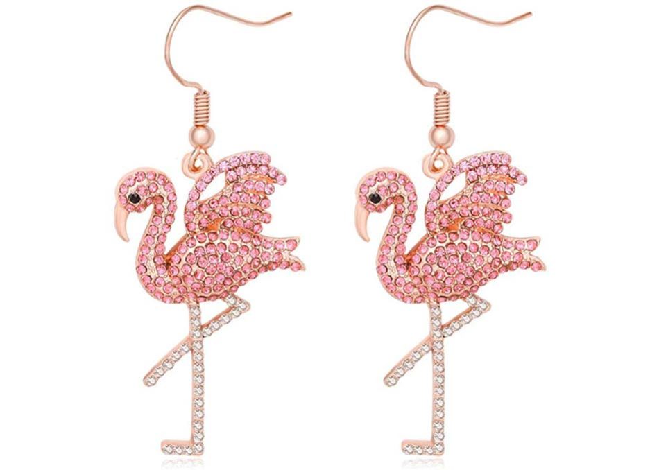 Manchen flamingo earrings